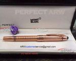 Perfect Replica AAA Montblanc JFK Special Edition Fountain Rose Gold
